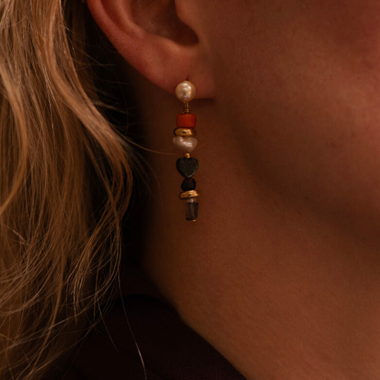 Oorbellen Fleur Sauvage