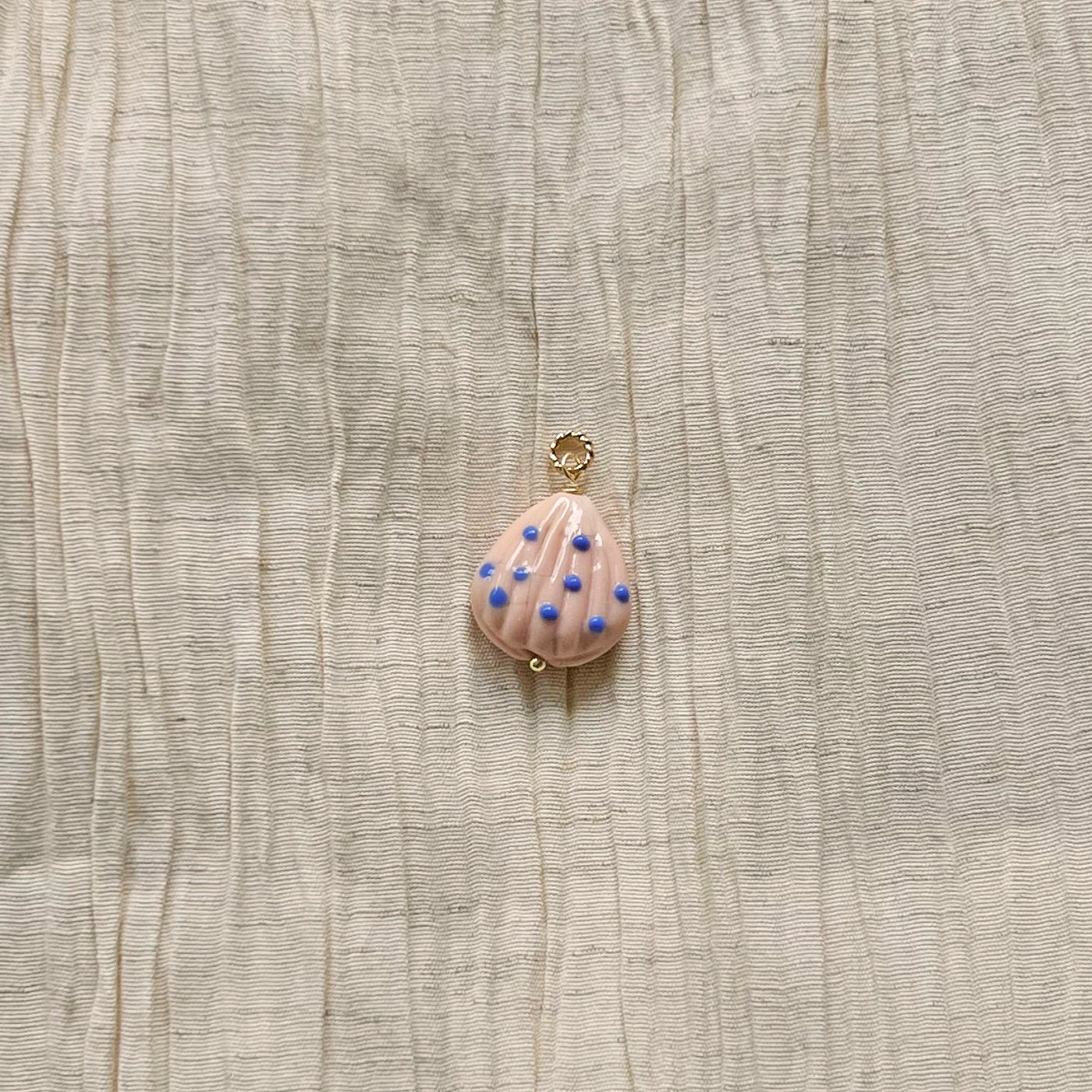 Losse bedel | PomPom Blauw