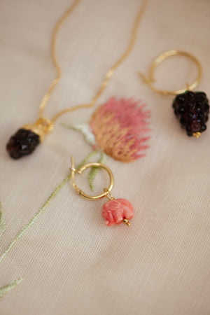 Losse oorbel Grapes - diverse kleuren
