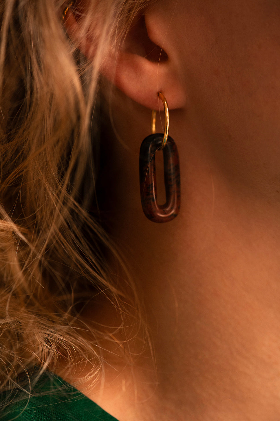 Oorbellen Forever Dreaming - Beige en Bruin