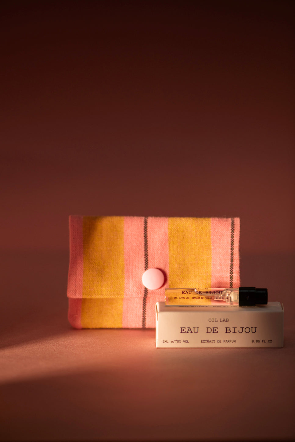 Bewaartasje Stripes & Eau de Bijou parfum
