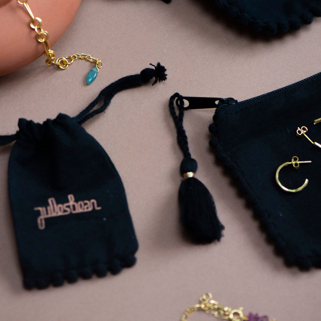 Luxe bewaartasje van Jules Bean - klein