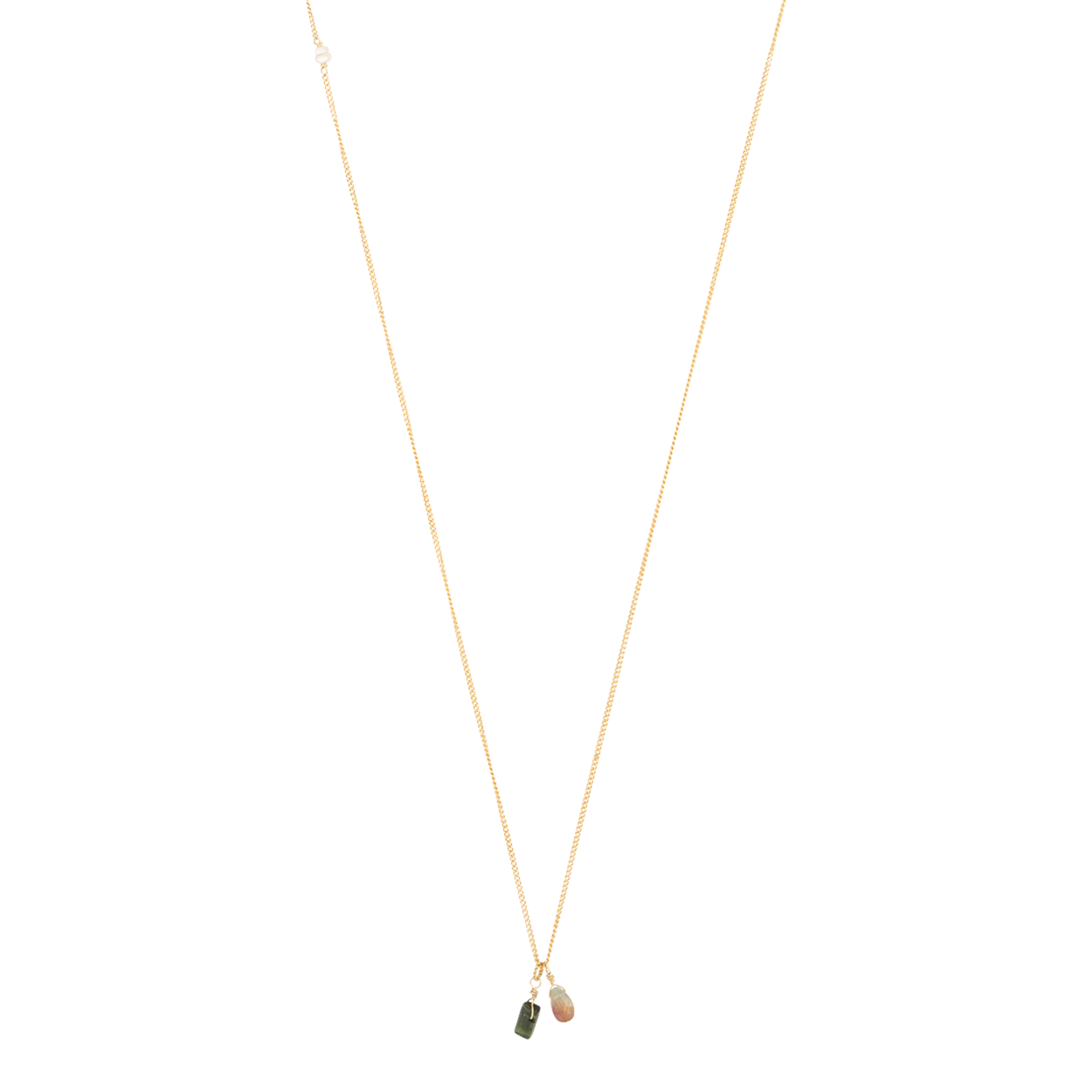 Shortie Watermelon - gold filled