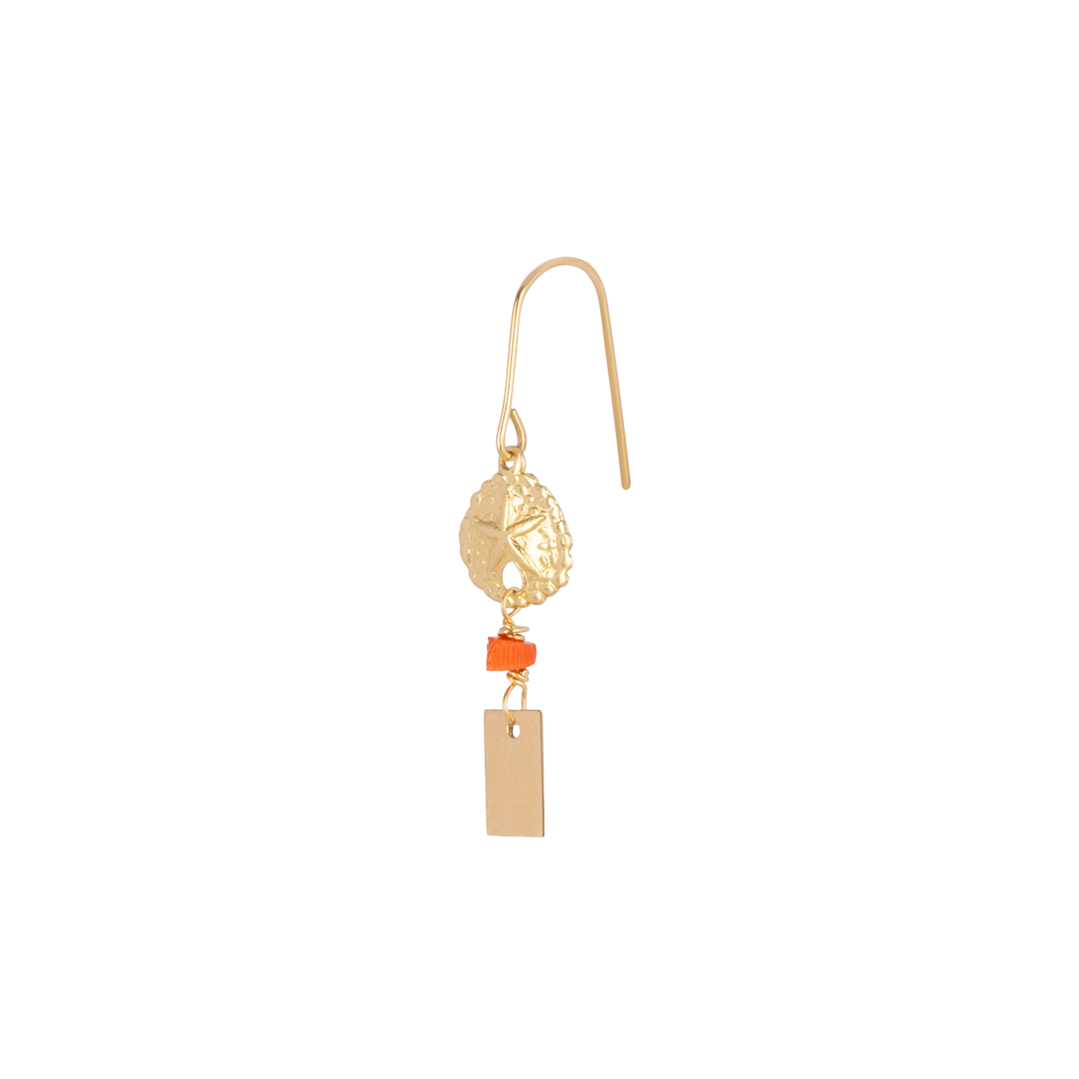 Losse oorbel Bente - gold filled