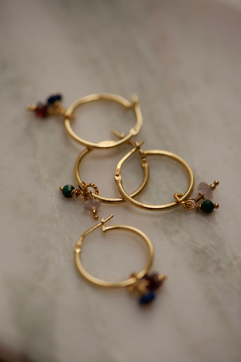 Oorbellen Somethin' Somethin' blauw