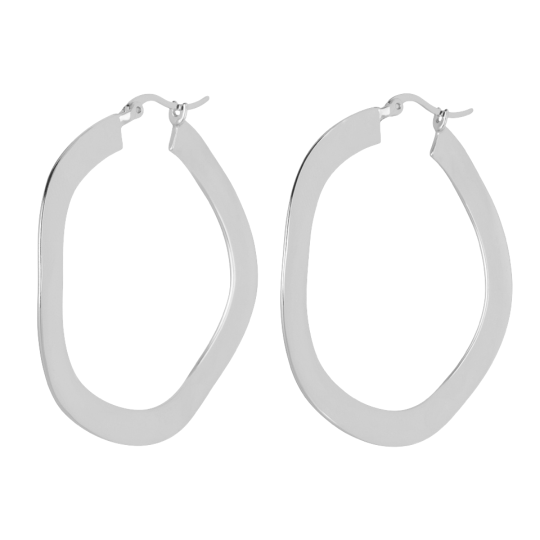 Oorbellen Icon - zilver - ONLINE EXCLUSIVE