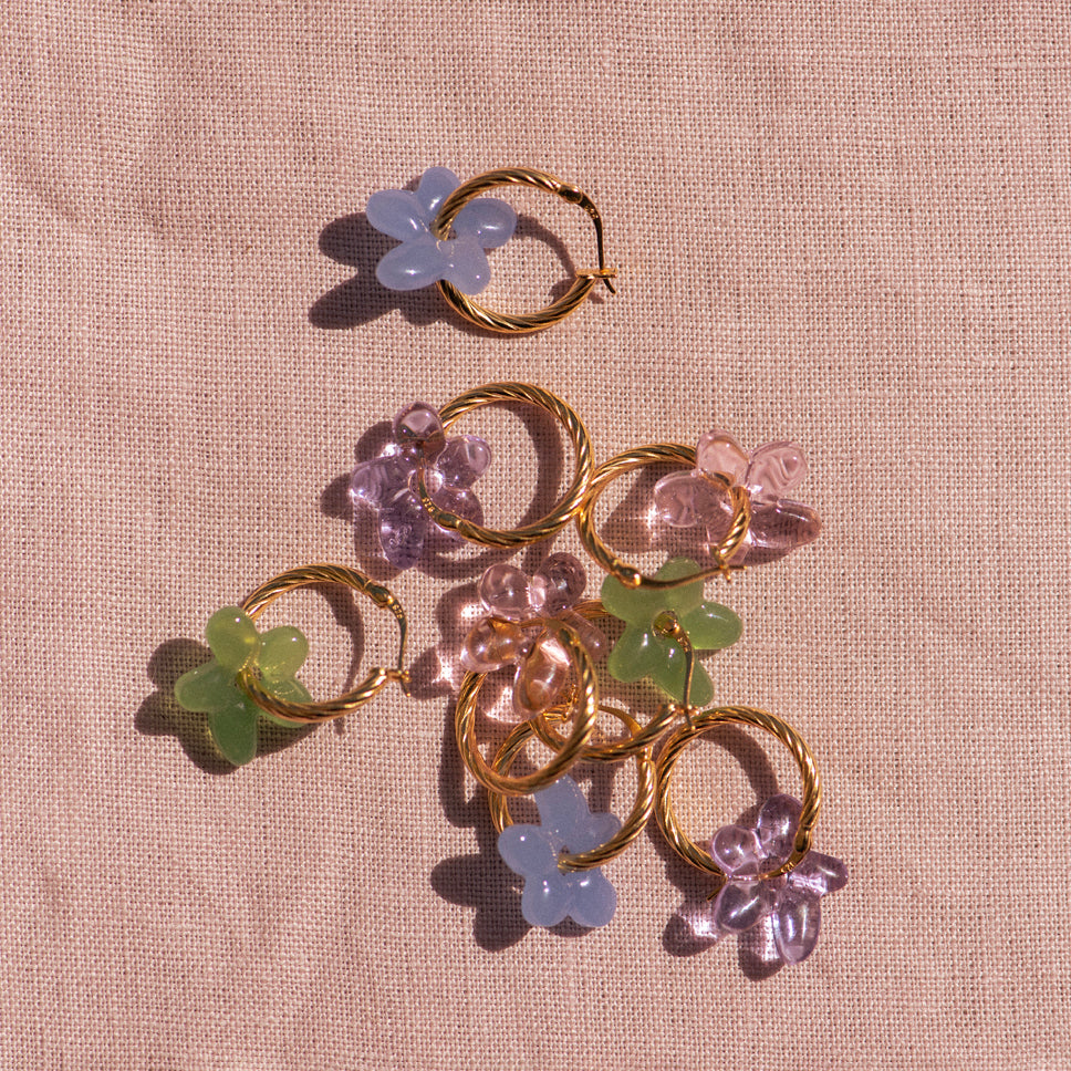 Oorbellen Floréale - diverse kleuren