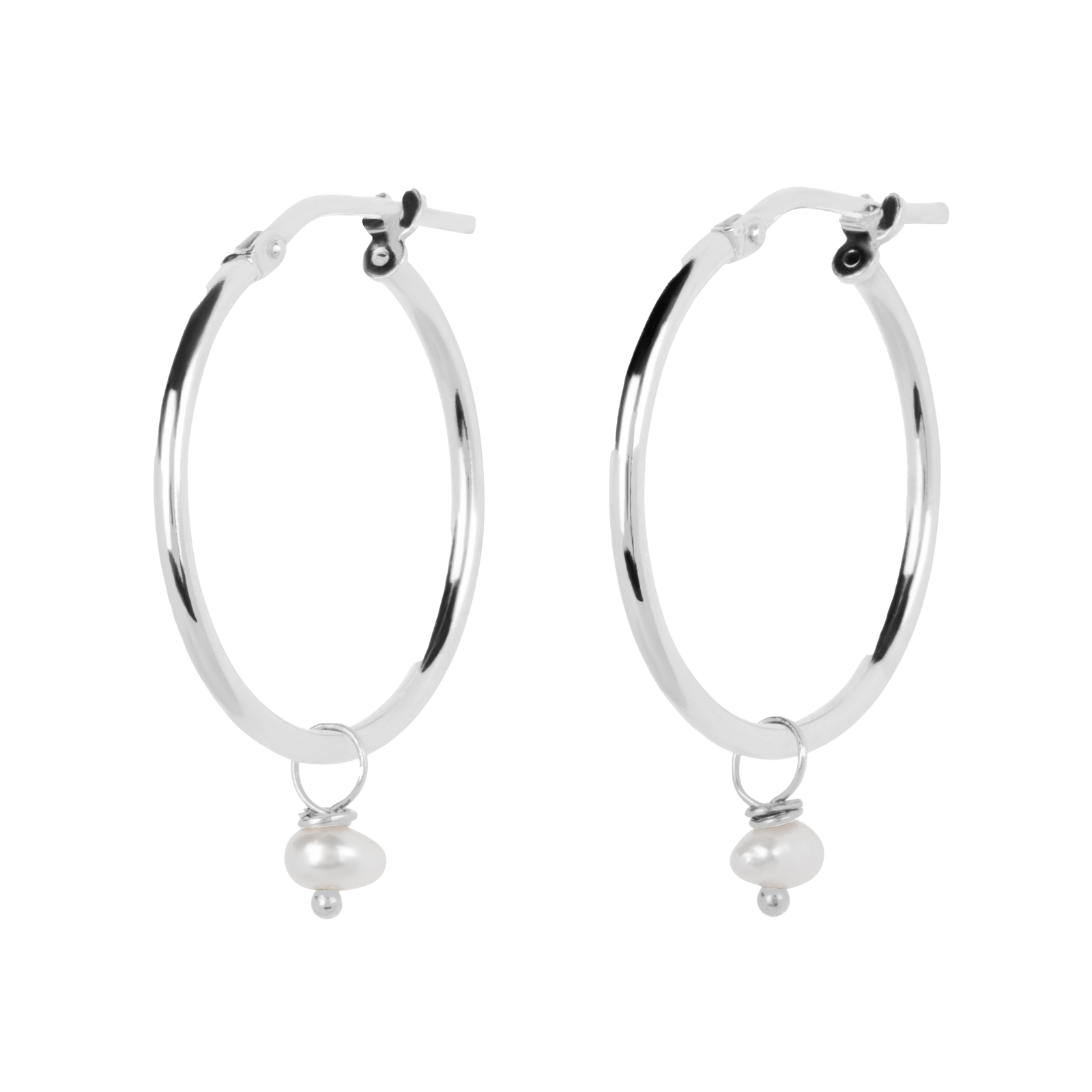 Oorbellen Inès - zilver