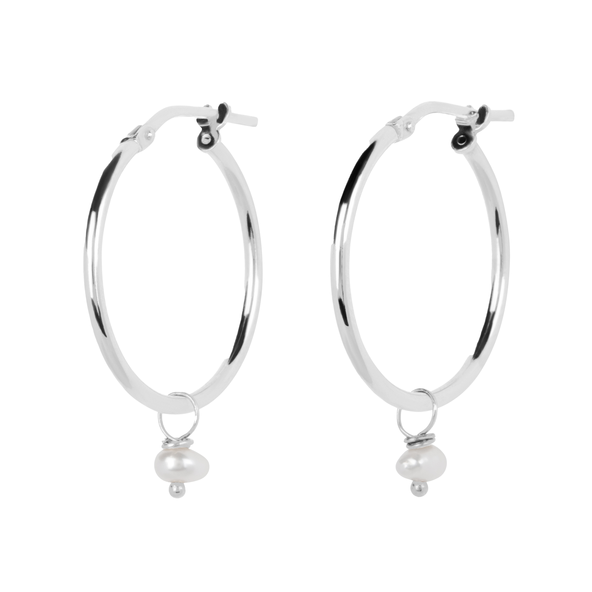 Oorbellen Inès - zilver