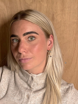 Oorbellen Inès - zilver