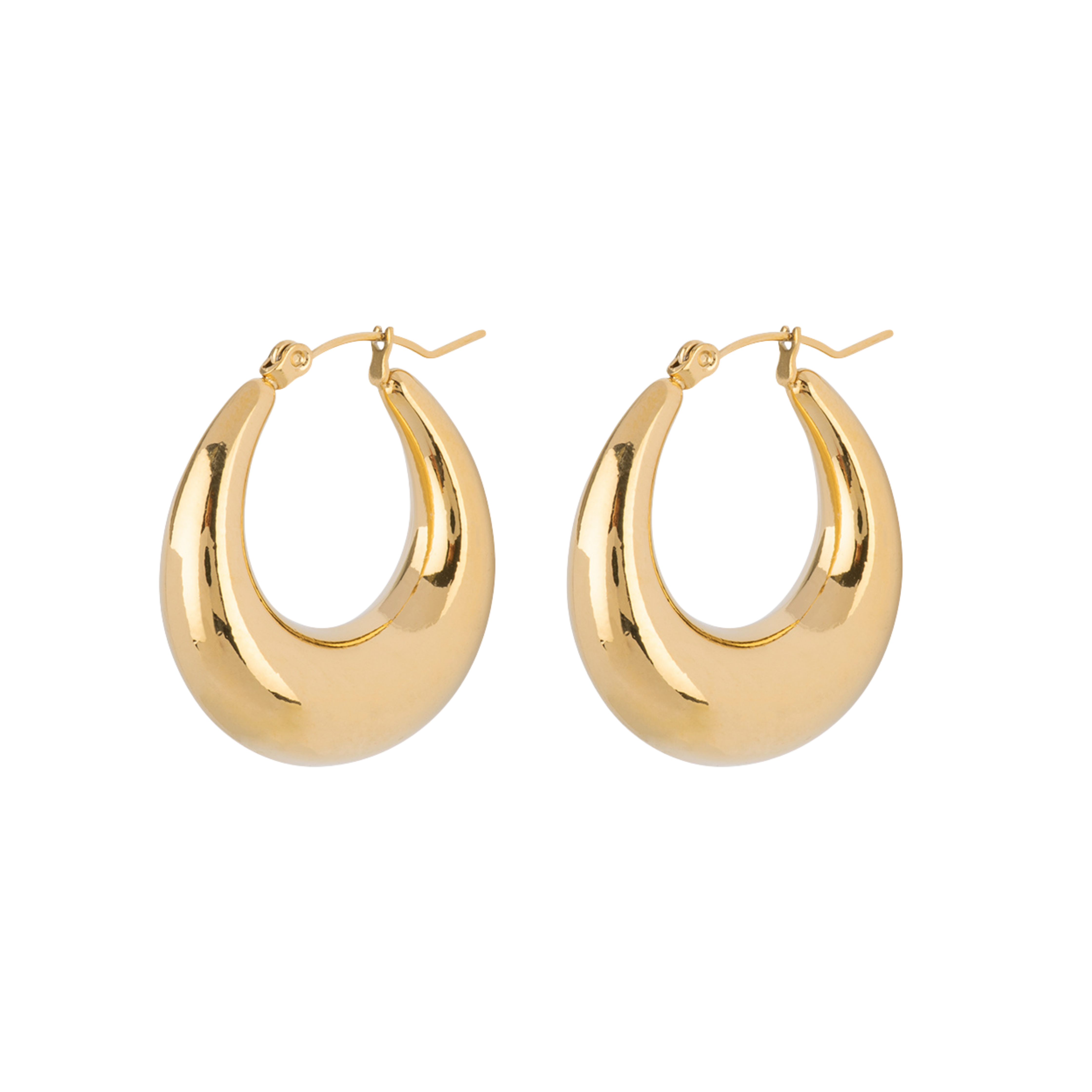 Oorbellen Jupiter - RVS