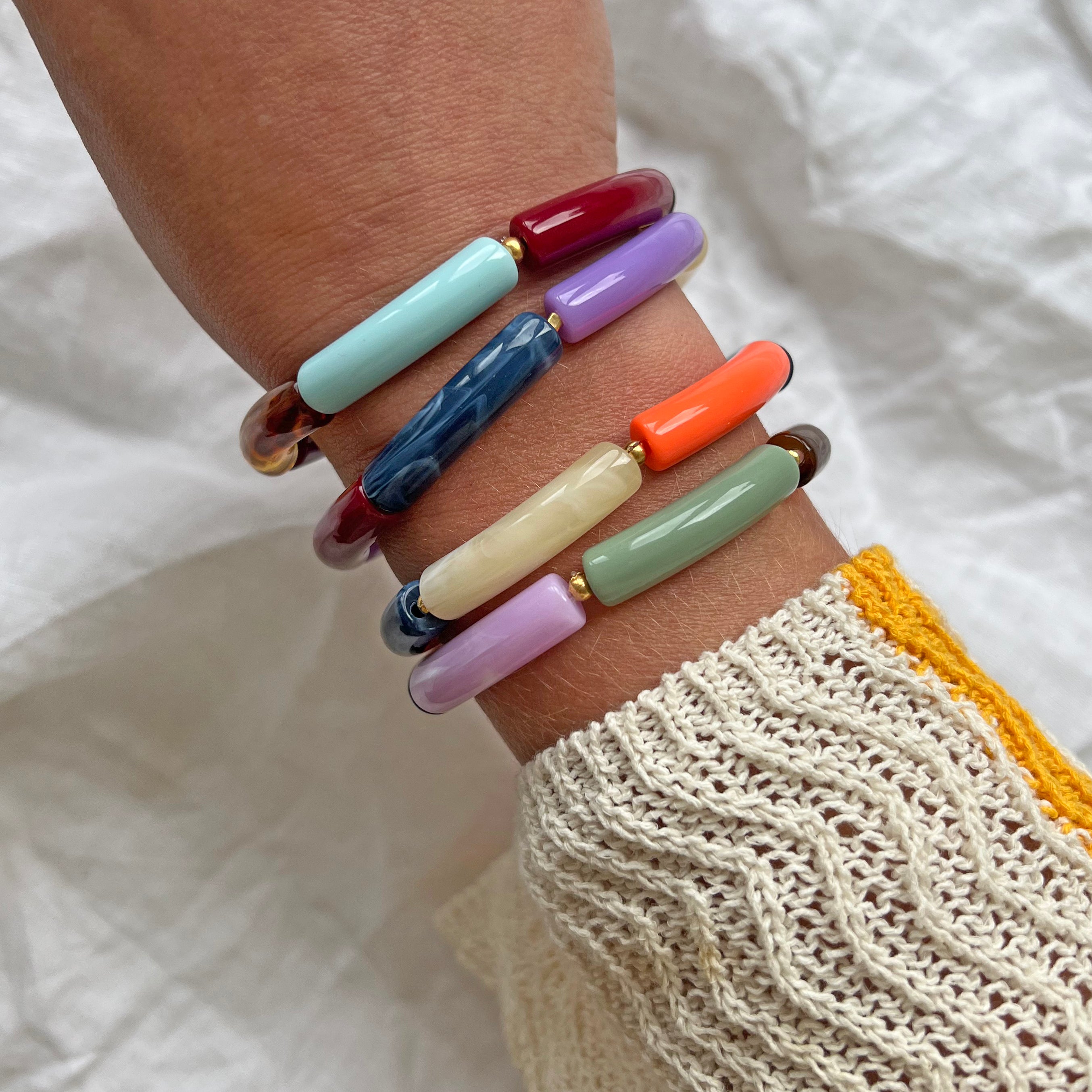 Armband Arc En Ciel - Coral